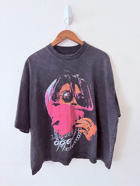 Hype Department Other - Juice WRLD 999 HypeDept Boxy Graphic Tee Men’s Large Washed Black Hip Hop